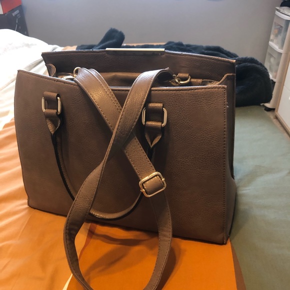 Call it spring - slate grey tote - great condition - Picture 2 of 3